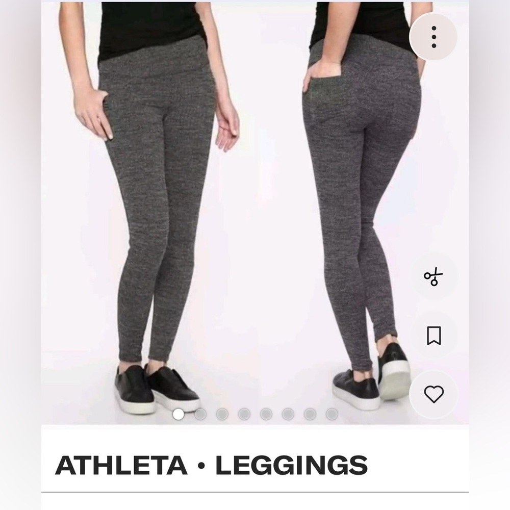 Athleta Heather Gray ladies Leggings